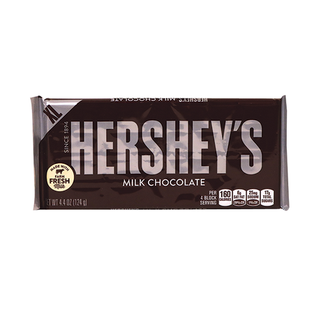 Save $0.25 on one (1) Hershey's Candy Bar, 1.4-4.4 oz.